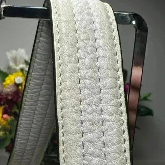 Rebecca Minkoff Gray Pebbled Leather Shoulder Hobo Bag - Picture 11 of 13